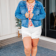 Every Occasion Denim Button Up Jacket-Denim-Ave Shops-[option4]-[option5]-[option6]-[option7]-[option8]-Shop-Boutique-Clothing-for-Women-Online