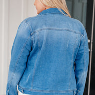 Every Occasion Denim Button Up Jacket-Denim-Ave Shops-[option4]-[option5]-[option6]-[option7]-[option8]-Shop-Boutique-Clothing-for-Women-Online