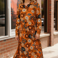 Groovy Garden Rust Maxi Dress-Haptics-[option4]-[option5]-[option6]-[option7]-[option8]-Shop-Boutique-Clothing-for-Women-Online