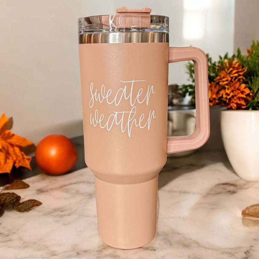 Sweater Weather Tumbler 40oz-Travel Mug, Coffee Cup, Drinkware-Gia Roma-[option4]-[option5]-[option6]-[option7]-[option8]-Shop-Boutique-Clothing-for-Women-Online