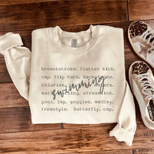 Swimming Words Sweatshirt in Two Colors-Womens-Ave Shops-[option4]-[option5]-[option6]-[option7]-[option8]-Shop-Boutique-Clothing-for-Women-Online