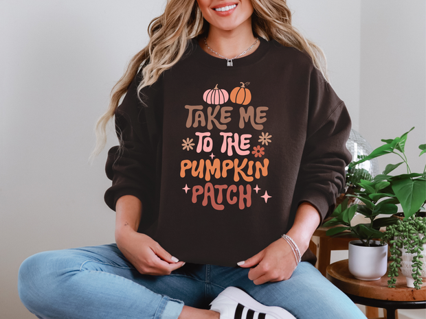 Take me To the Pumpkin Patch Sweatshirt in Multiple Colors-Womens-Ave Shops-[option4]-[option5]-[option6]-[option7]-[option8]-Shop-Boutique-Clothing-for-Women-Online