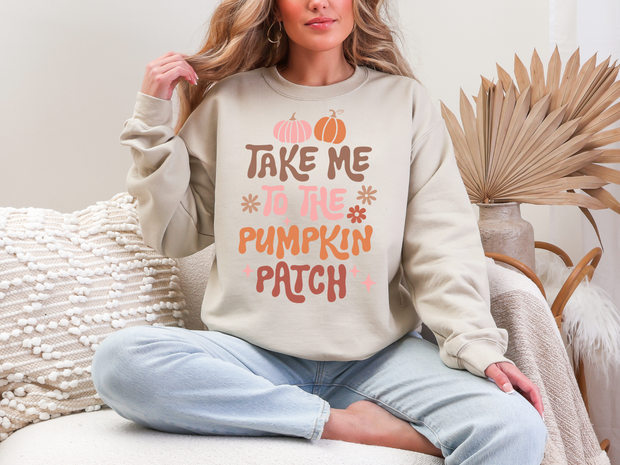 Take me To the Pumpkin Patch Sweatshirt in Multiple Colors-Womens-Ave Shops-[option4]-[option5]-[option6]-[option7]-[option8]-Shop-Boutique-Clothing-for-Women-Online