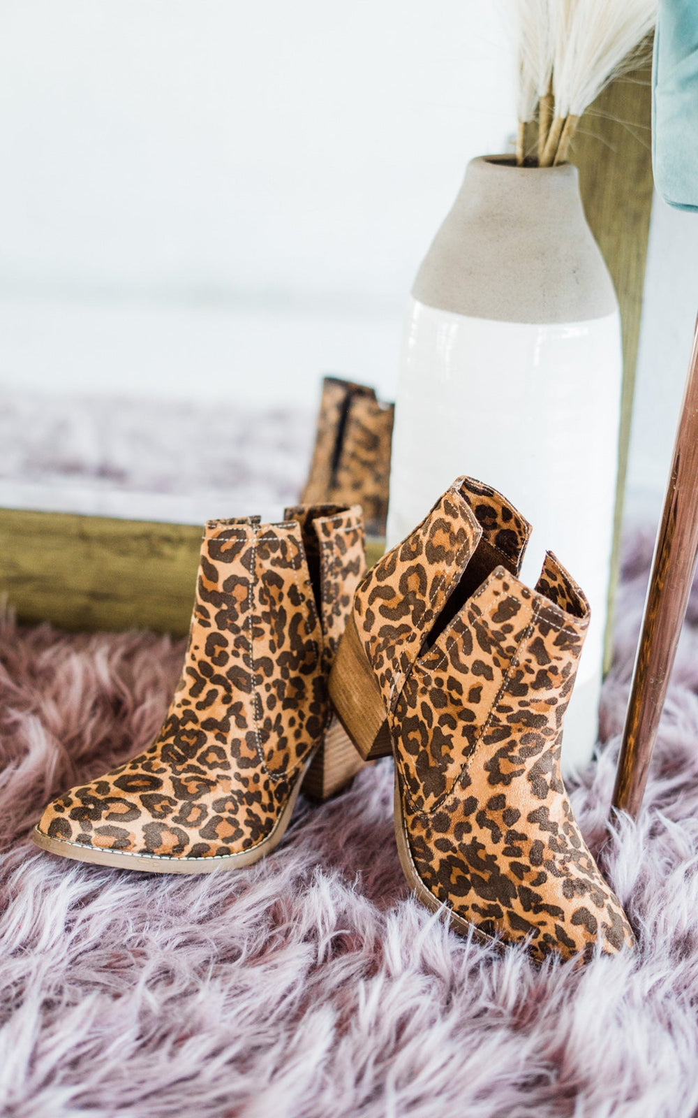 Tarim Bootie in Leopard-Shoes-Ave Shops-[option4]-[option5]-[option6]-[option7]-[option8]-Shop-Boutique-Clothing-for-Women-Online