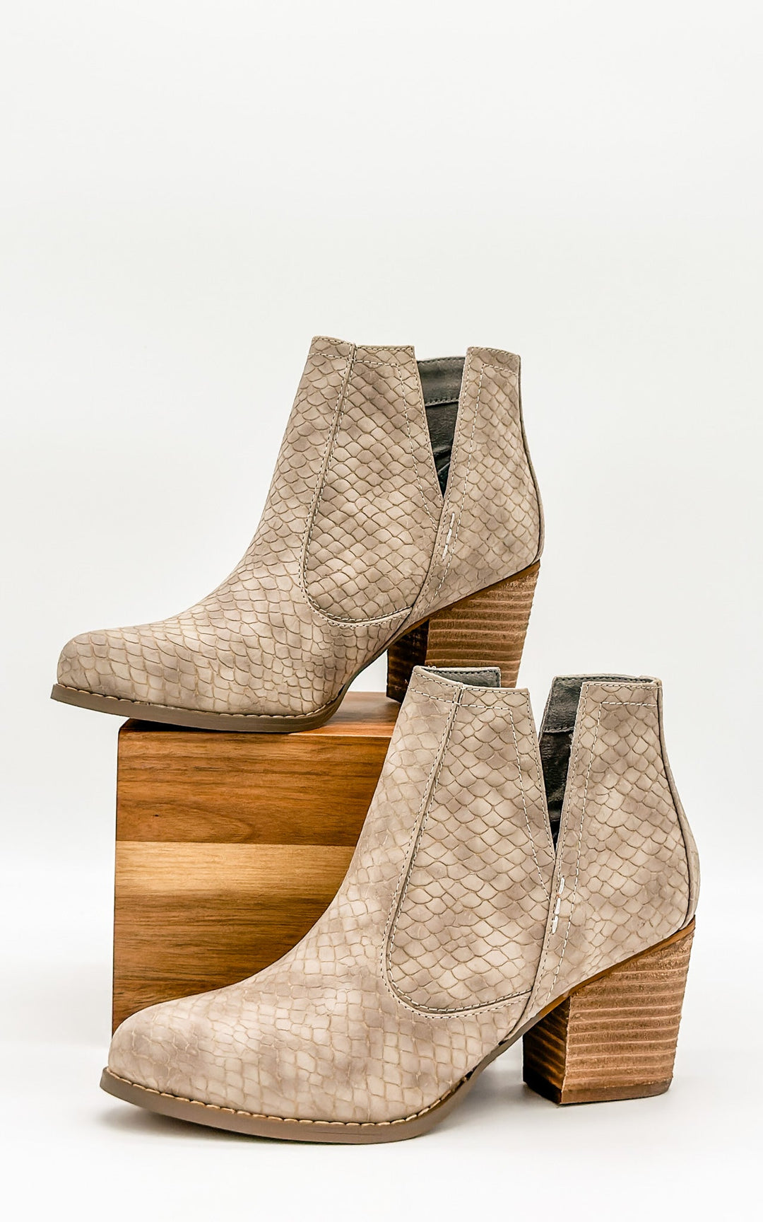 Tarim Bootie in Taupe-Shoes-Ave Shops-[option4]-[option5]-[option6]-[option7]-[option8]-Shop-Boutique-Clothing-for-Women-Online