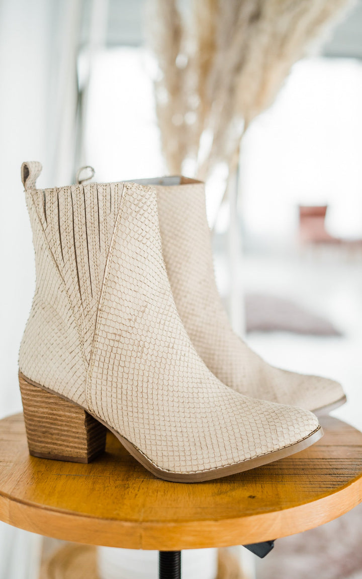 Taris Ankle Boot in Cream-Shoes-Ave Shops-[option4]-[option5]-[option6]-[option7]-[option8]-Shop-Boutique-Clothing-for-Women-Online