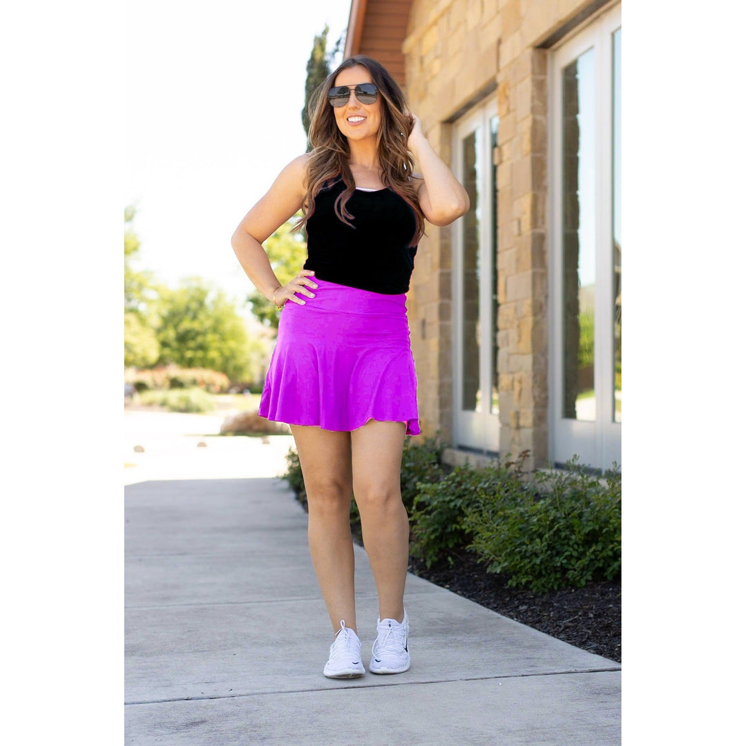 The Lola Skort-JuliaRoseWholesale-OS (One Size) - Sizes 4-10-[option4]-[option5]-[option6]-[option7]-[option8]-Shop-Boutique-Clothing-for-Women-Online