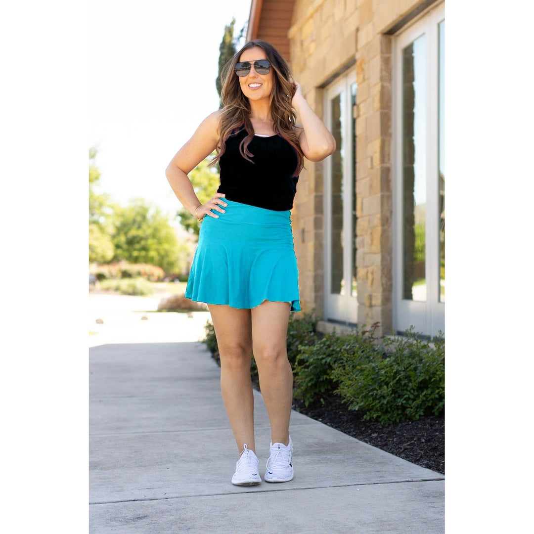 The Gia Skort-JuliaRoseWholesale-OS (One Size) - Sizes 4-10-[option4]-[option5]-[option6]-[option7]-[option8]-Shop-Boutique-Clothing-for-Women-Online