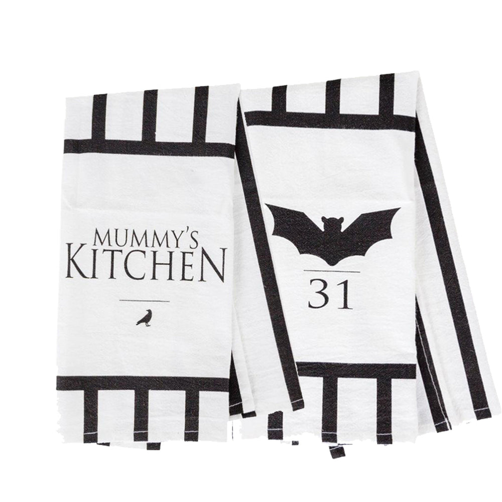 Bat 31 VS. Mummy-Hand Towel-Gia Roma-[option4]-[option5]-[option6]-[option7]-[option8]-Shop-Boutique-Clothing-for-Women-Online