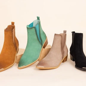 Wylie Suede Ankle Boot in Taupe-Shoes-Ave Shops-[option4]-[option5]-[option6]-[option7]-[option8]-Shop-Boutique-Clothing-for-Women-Online