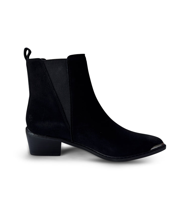 Wylie Suede Ankle Boot in Black-Shoes-Ave Shops-[option4]-[option5]-[option6]-[option7]-[option8]-Shop-Boutique-Clothing-for-Women-Online