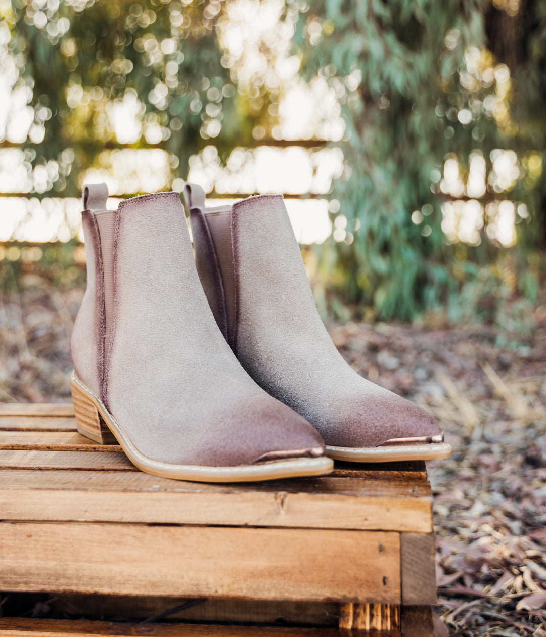 Wylie Suede Ankle Boot in Taupe-Shoes-Ave Shops-[option4]-[option5]-[option6]-[option7]-[option8]-Shop-Boutique-Clothing-for-Women-Online