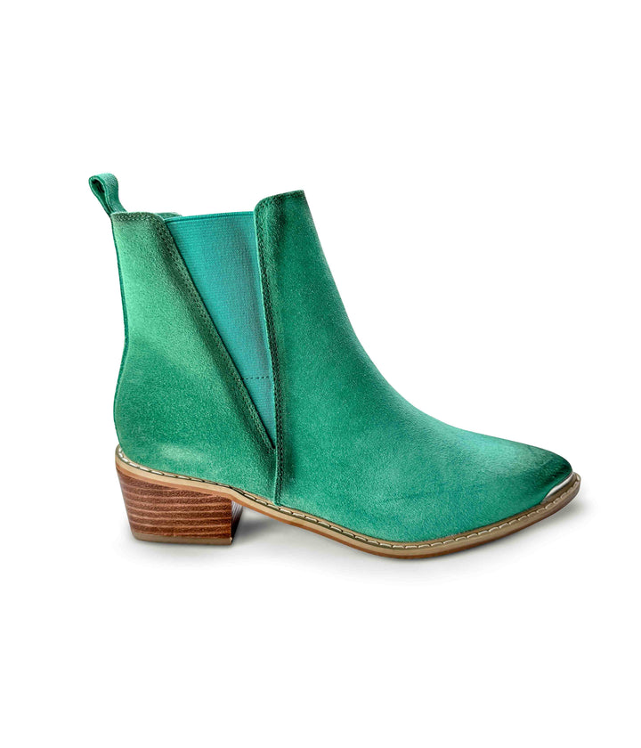 Wylie Suede Ankle Boot in Teal-Shoes-Ave Shops-[option4]-[option5]-[option6]-[option7]-[option8]-Shop-Boutique-Clothing-for-Women-Online