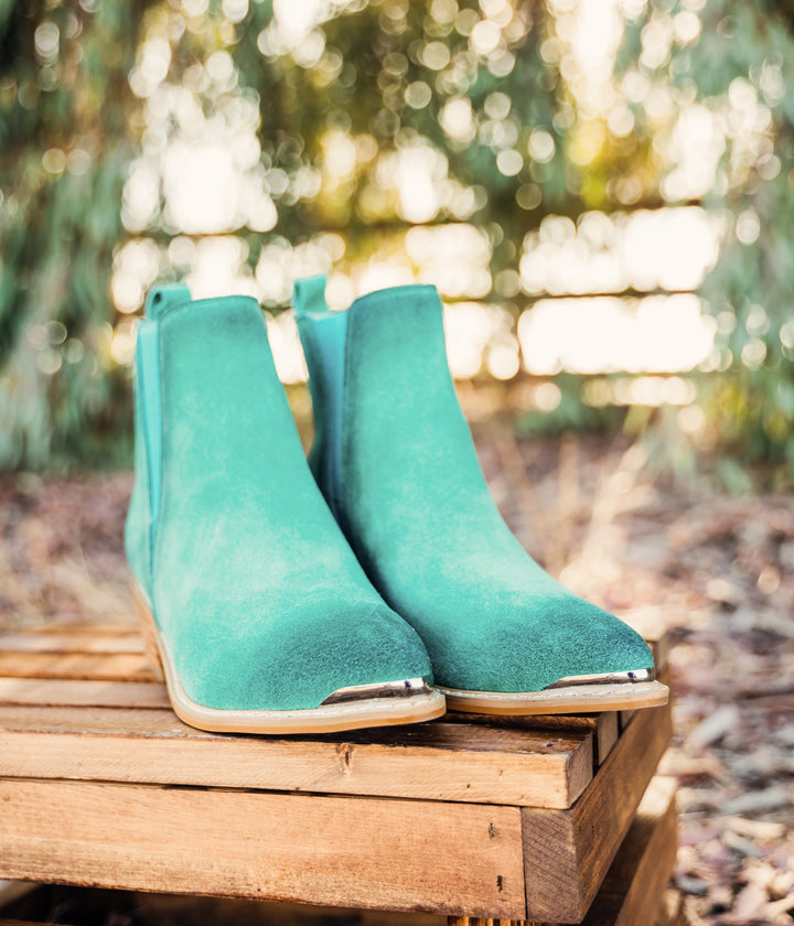 Wylie Suede Ankle Boot in Teal-Shoes-Ave Shops-[option4]-[option5]-[option6]-[option7]-[option8]-Shop-Boutique-Clothing-for-Women-Online