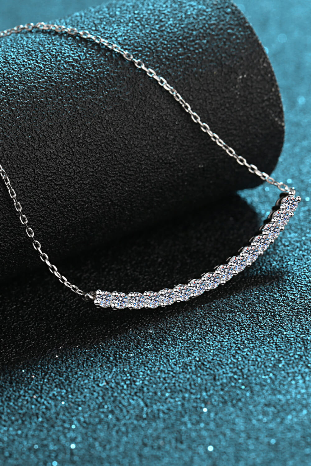 Sterling Silver Curved Bar Necklace-Trendsi-Silver-One Size-[option4]-[option5]-[option6]-[option7]-[option8]-Shop-Boutique-Clothing-for-Women-Online