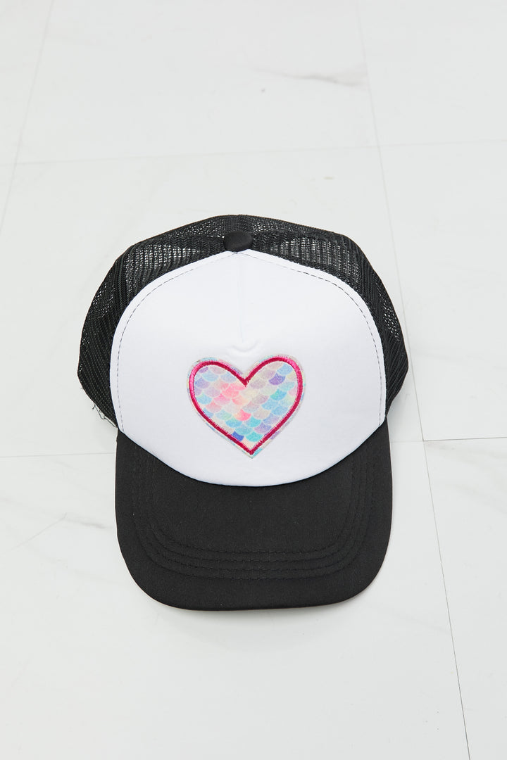 Fame Falling For You Trucker Hat in Black-Trendsi-Black-One Size-[option4]-[option5]-[option6]-[option7]-[option8]-Shop-Boutique-Clothing-for-Women-Online
