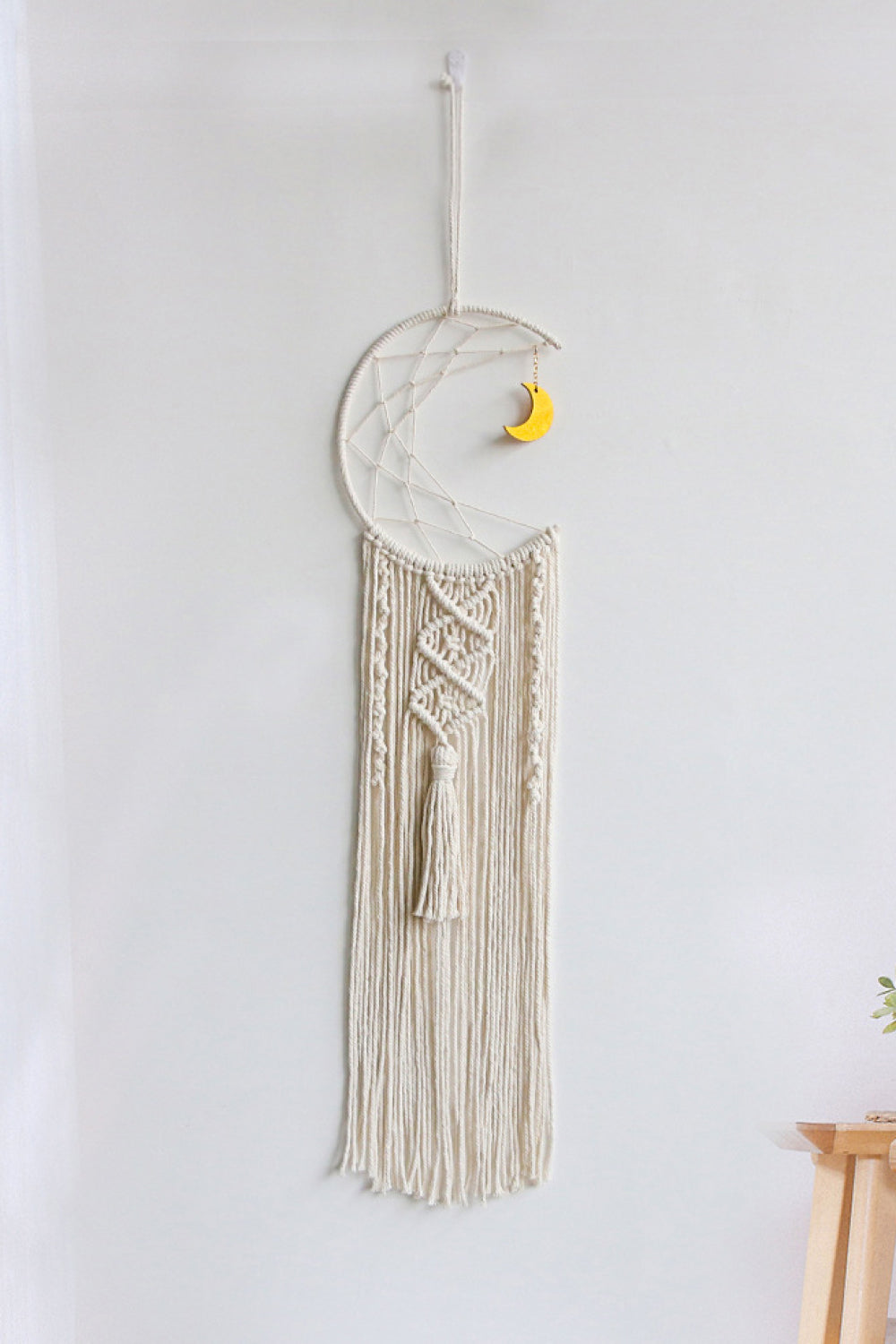 Bohemian Hand-Woven Moon Macrame Wall Hanging-Trendsi-[option4]-[option5]-[option6]-[option7]-[option8]-Shop-Boutique-Clothing-for-Women-Online
