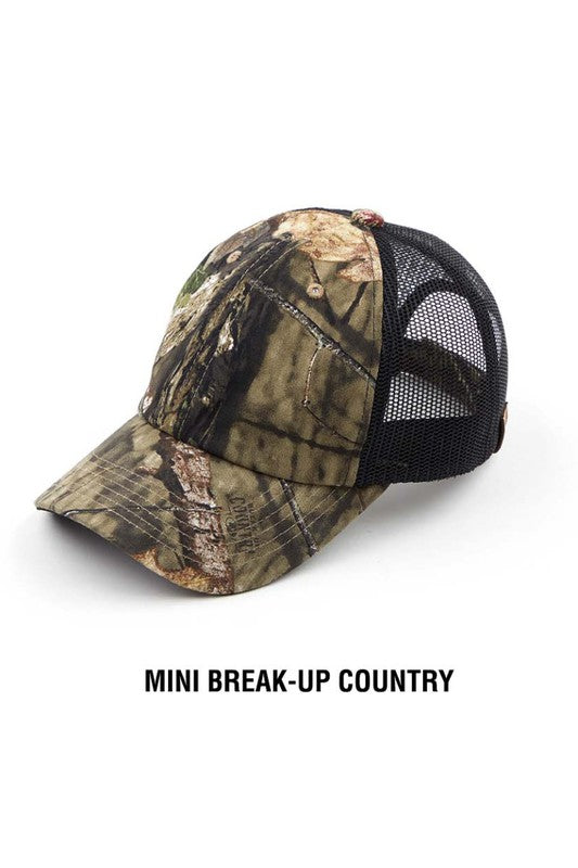 CC Mossy Oak Camo Baseball Cap Hat-Aili's Corner-Mini Break-Up Country-OneSize-[option4]-[option5]-[option6]-[option7]-[option8]-Shop-Boutique-Clothing-for-Women-Online