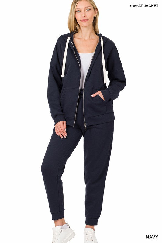 Zenana Zipper Hoodie & Joggers set-ZENANA-[option4]-[option5]-[option6]-[option7]-[option8]-Shop-Boutique-Clothing-for-Women-Online