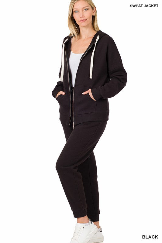 Zenana Zipper Hoodie & Joggers set-ZENANA-[option4]-[option5]-[option6]-[option7]-[option8]-Shop-Boutique-Clothing-for-Women-Online