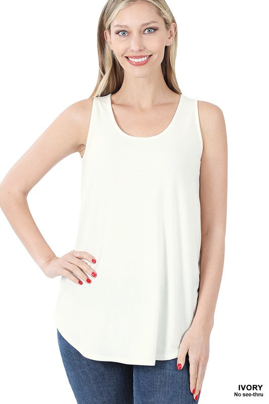 Zenana Round Neck Relaxed Fit Tank-ZENANA-[option4]-[option5]-[option6]-[option7]-[option8]-Shop-Boutique-Clothing-for-Women-Online