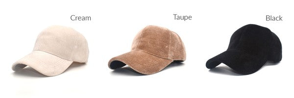 Velour Ball Cap-Aili's Corner-[option4]-[option5]-[option6]-[option7]-[option8]-Shop-Boutique-Clothing-for-Women-Online