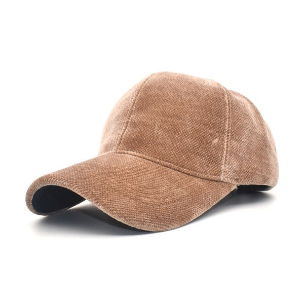 Velour Ball Cap-Aili's Corner-[option4]-[option5]-[option6]-[option7]-[option8]-Shop-Boutique-Clothing-for-Women-Online