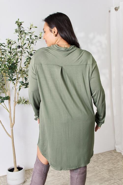 Celeste Button Down Shirt Dress-Trendsi-[option4]-[option5]-[option6]-[option7]-[option8]-Shop-Boutique-Clothing-for-Women-Online
