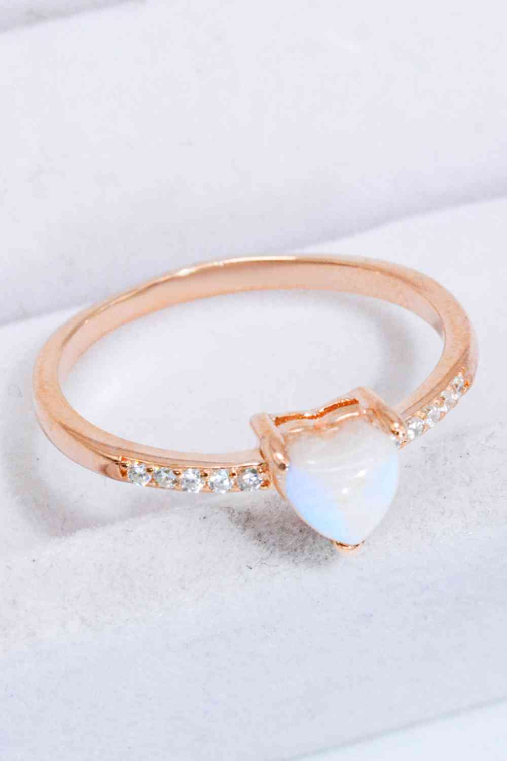 Natural Moonstone Heart 18K Rose Gold-Plated Ring-Trendsi-Rose Gold-6-[option4]-[option5]-[option6]-[option7]-[option8]-Shop-Boutique-Clothing-for-Women-Online