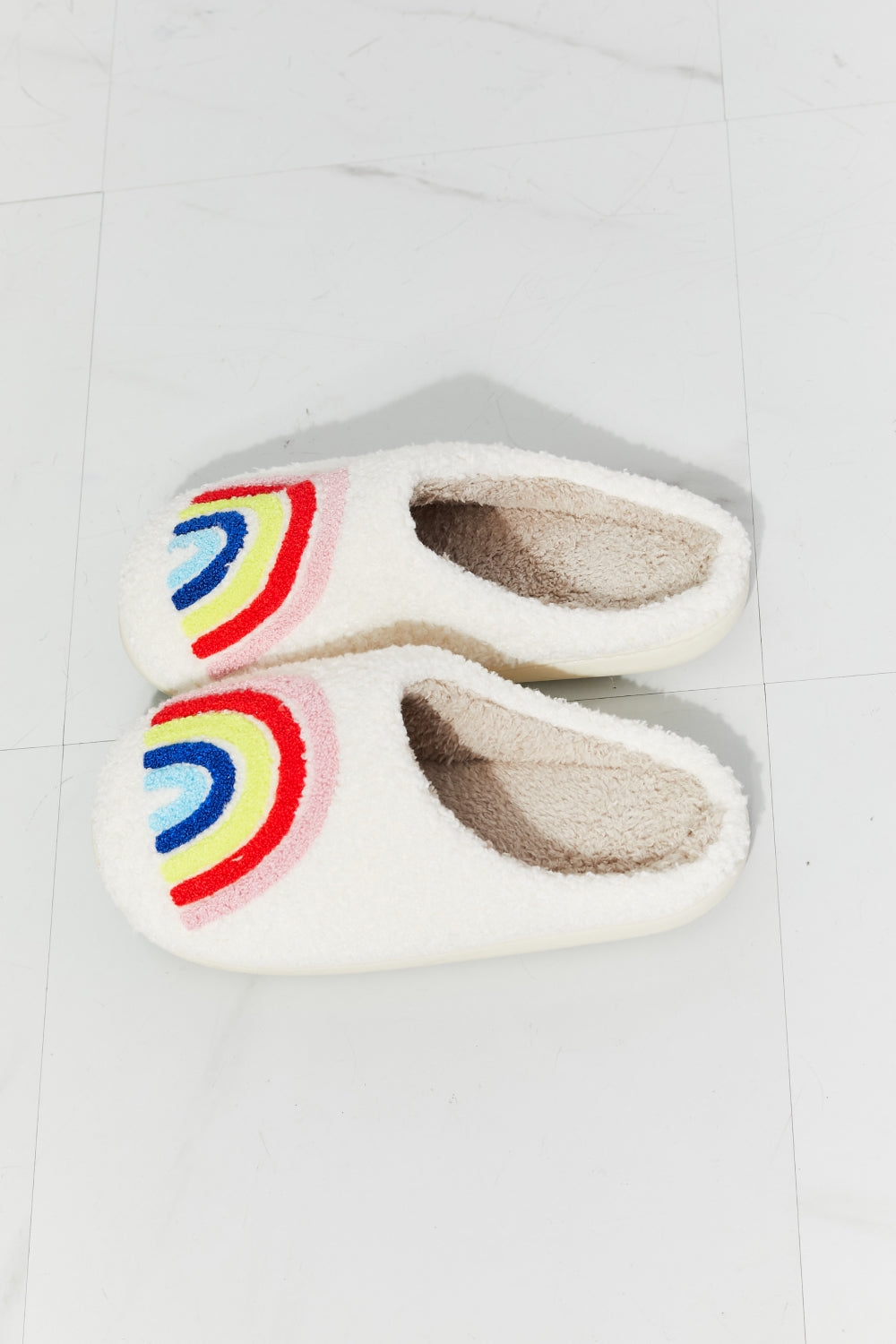 Rainbow Plush Slippers-Trendsi-[option4]-[option5]-[option6]-[option7]-[option8]-Shop-Boutique-Clothing-for-Women-Online