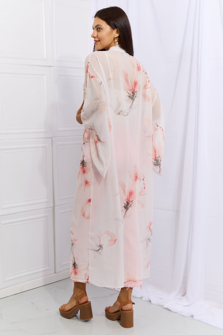 OneTheLand Pick Me Floral Chiffon Kimono Cardigan-Trendsi-[option4]-[option5]-[option6]-[option7]-[option8]-Shop-Boutique-Clothing-for-Women-Online