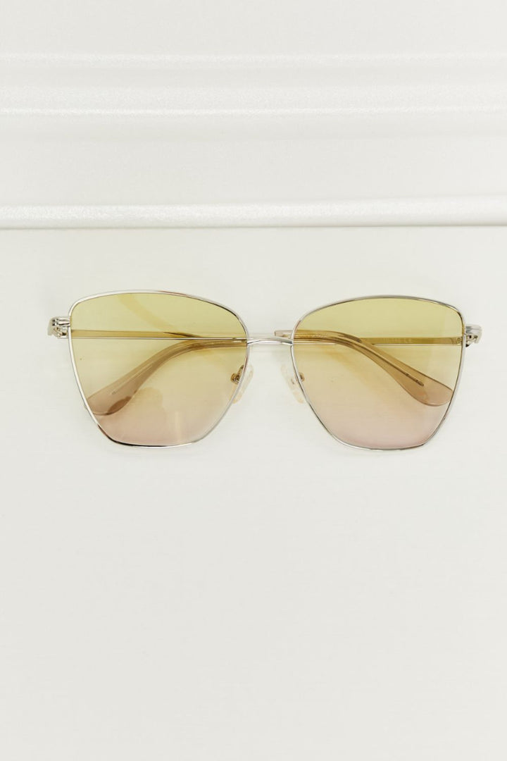 Metal Frame Full Rim Sunglasses-Trendsi-Lemon-One Size-[option4]-[option5]-[option6]-[option7]-[option8]-Shop-Boutique-Clothing-for-Women-Online