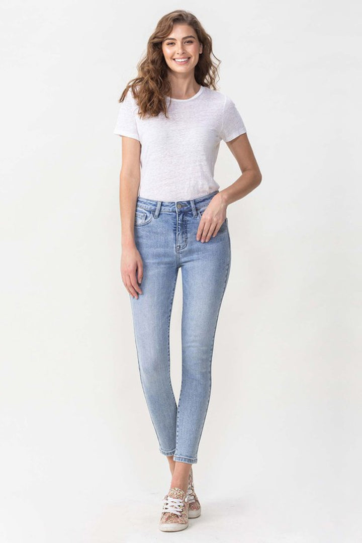 Lovervet Talia High Rise Crop Skinny Jeans-Trendsi-[option4]-[option5]-[option6]-[option7]-[option8]-Shop-Boutique-Clothing-for-Women-Online