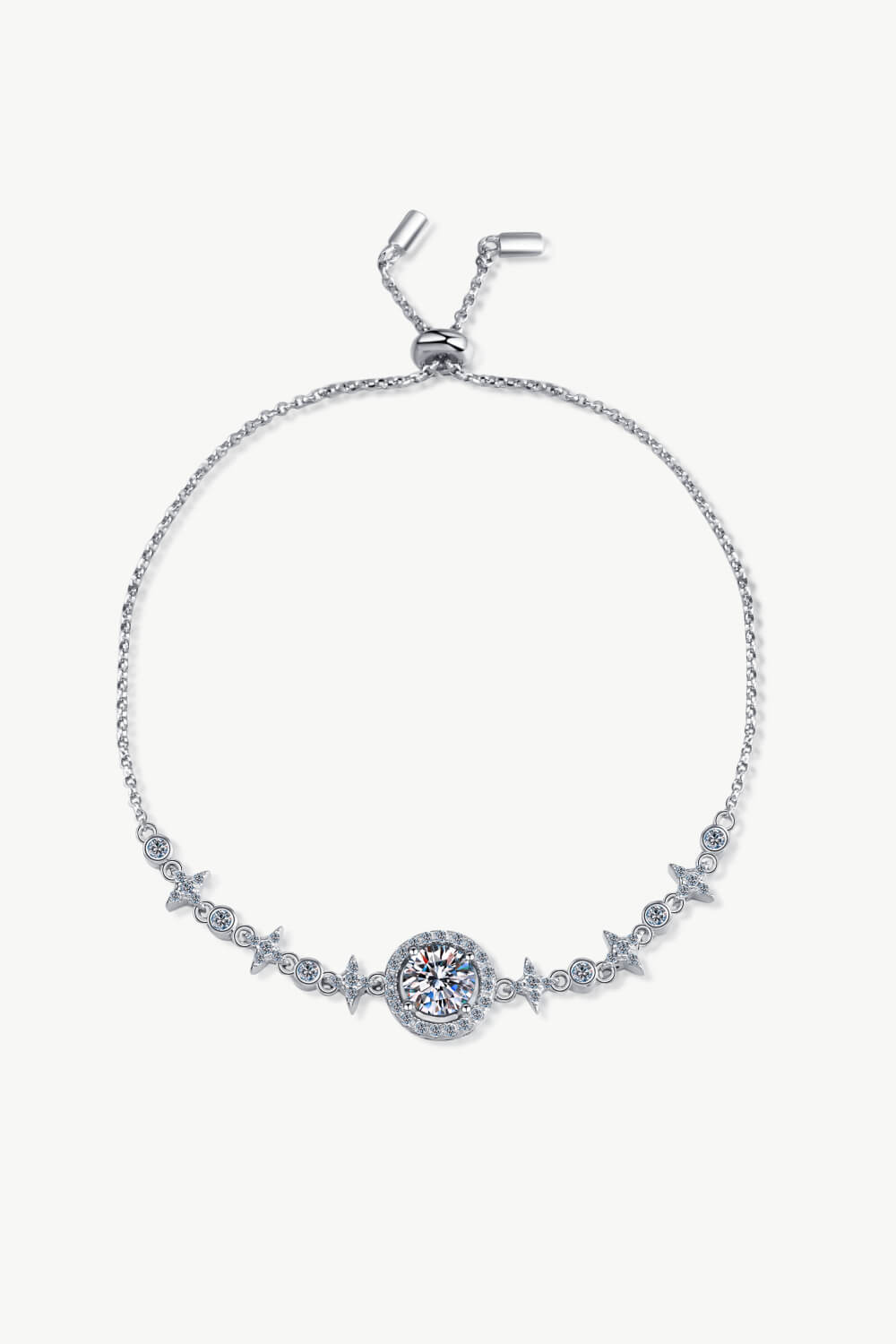 Show You The Way Moissanite Bracelet-Trendsi-Silver-One Size-[option4]-[option5]-[option6]-[option7]-[option8]-Shop-Boutique-Clothing-for-Women-Online