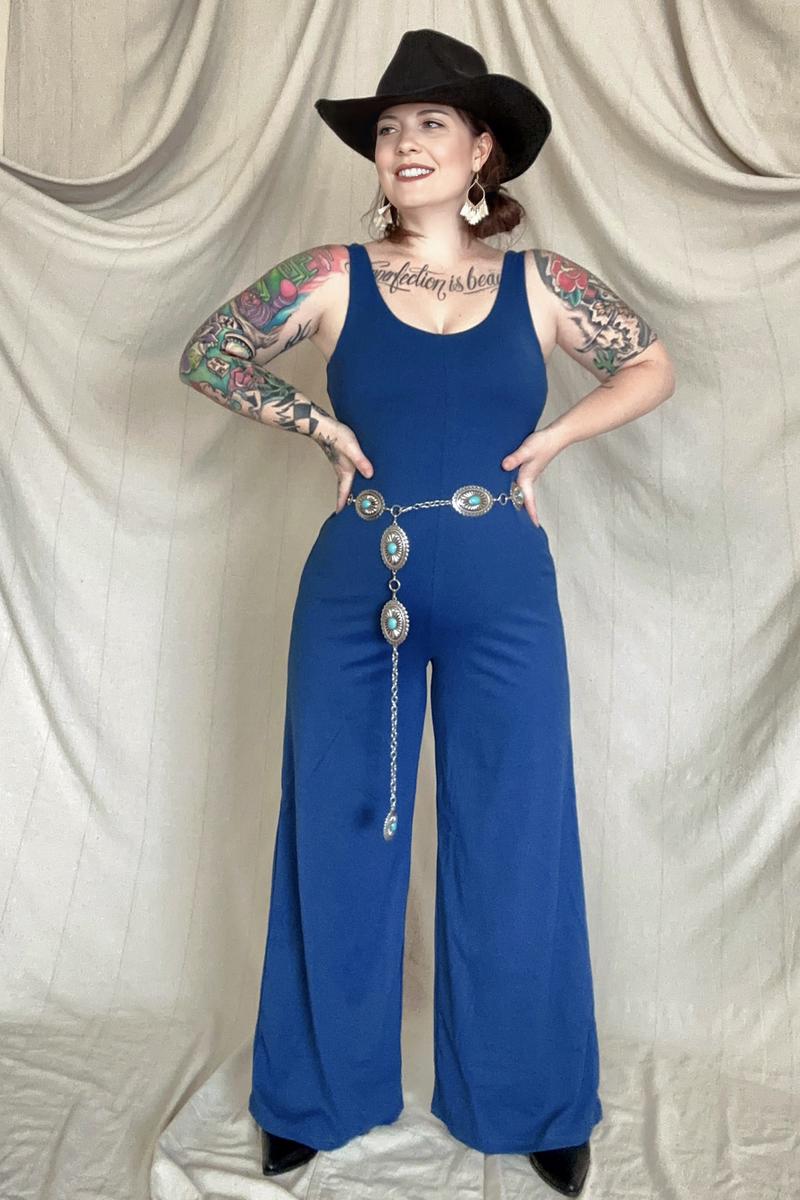 FawnFit Wide Leg Sleeveless Jumpsuit With Built-In Bra-Jumpsuits-Kiwidrop-Navy-S-[option4]-[option5]-[option6]-[option7]-[option8]-Shop-Boutique-Clothing-for-Women-Online