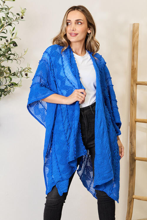 Justin Taylor Open Front Kimono-Trendsi-Blue-One Size-[option4]-[option5]-[option6]-[option7]-[option8]-Shop-Boutique-Clothing-for-Women-Online
