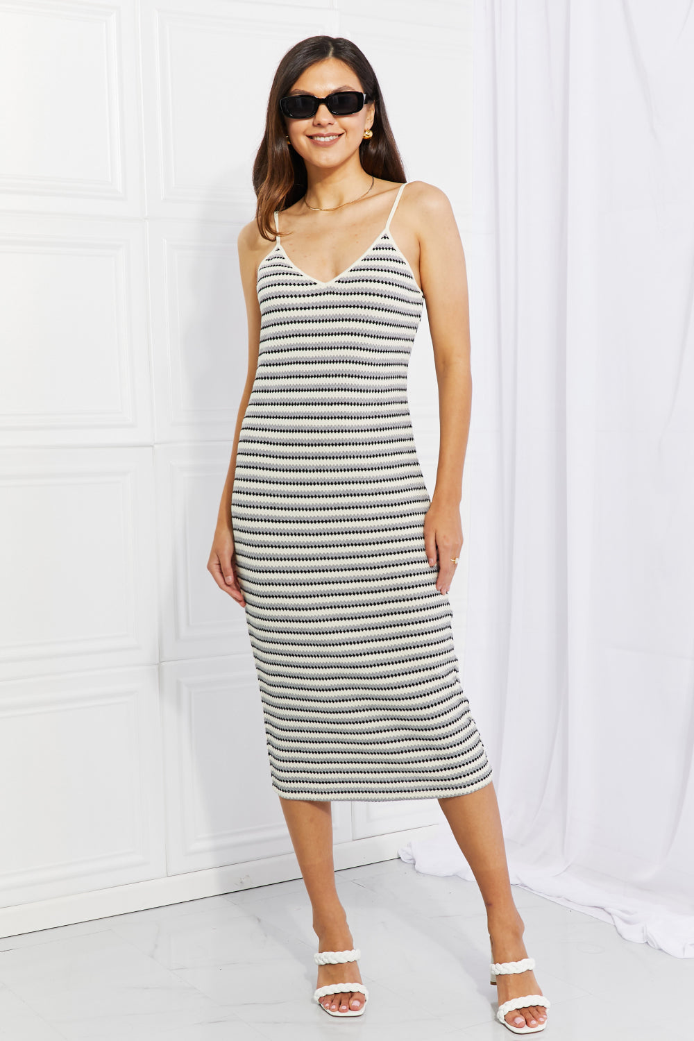 HYFVE One to Remember Striped Sleeveless Midi Dress-Trendsi-Multicolor-S-[option4]-[option5]-[option6]-[option7]-[option8]-Shop-Boutique-Clothing-for-Women-Online