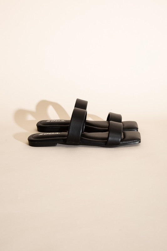 Soda Ramsey Double Strap Slides-Fortune Dynamic-[option4]-[option5]-[option6]-[option7]-[option8]-Shop-Boutique-Clothing-for-Women-Online