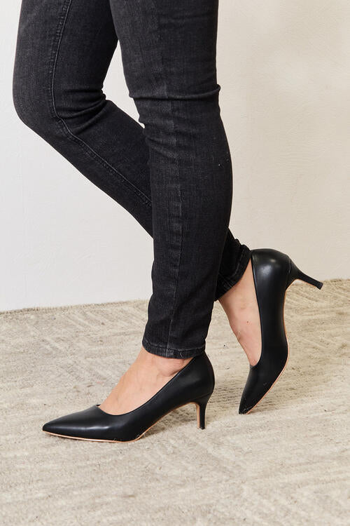 Melody 2" Closed Toe Heels-Trendsi-[option4]-[option5]-[option6]-[option7]-[option8]-Shop-Boutique-Clothing-for-Women-Online