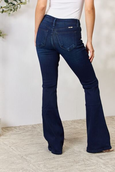 Kancan Mid Rise Flare Jeans-Trendsi-[option4]-[option5]-[option6]-[option7]-[option8]-Shop-Boutique-Clothing-for-Women-Online