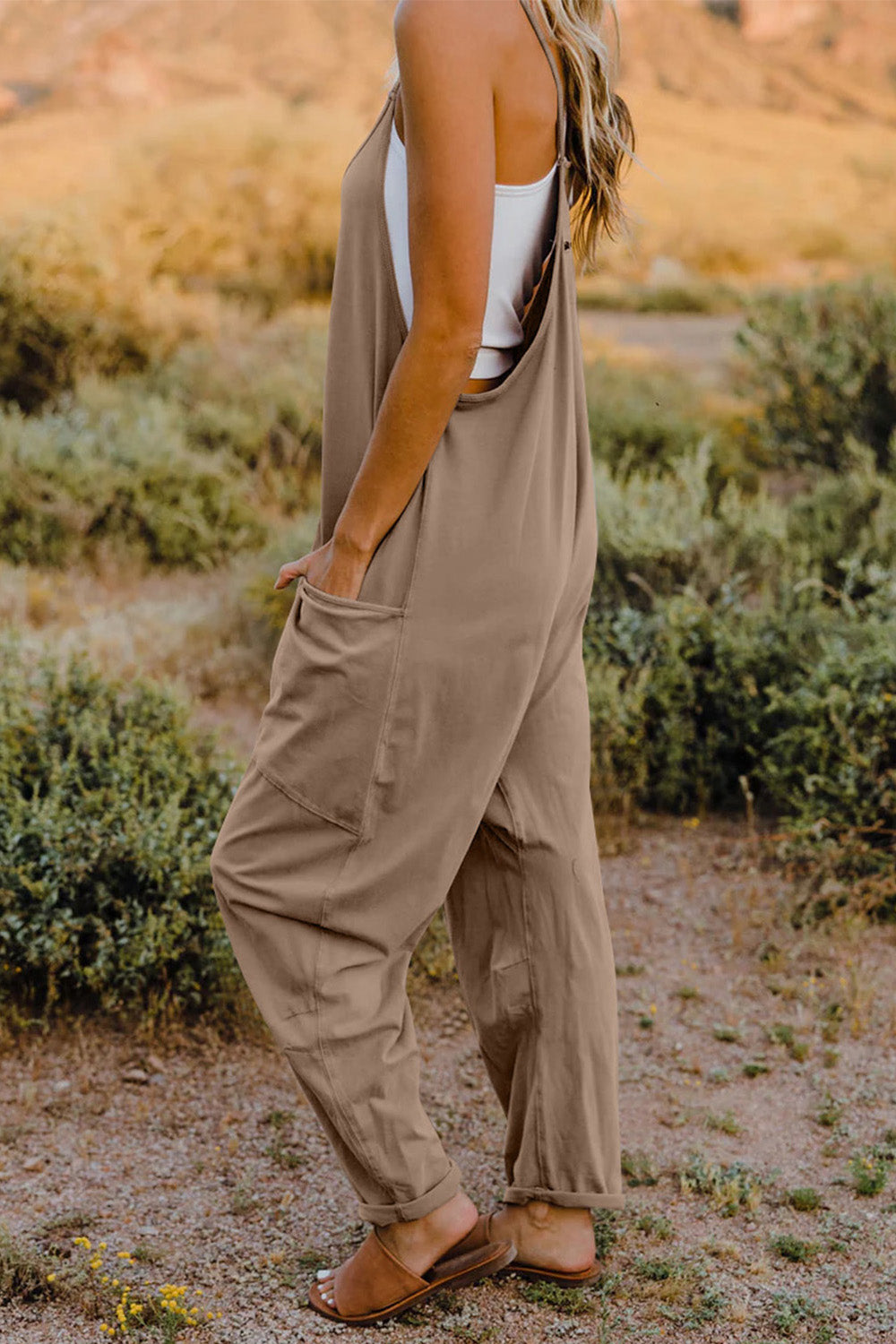 Double Take V-Neck Sleeveless Jumpsuit with Pockets-Trendsi-[option4]-[option5]-[option6]-[option7]-[option8]-Shop-Boutique-Clothing-for-Women-Online