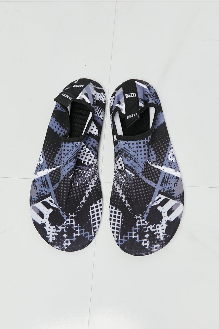 MMshoes On The Shore Water Shoes in Black Pattern-Trendsi-[option4]-[option5]-[option6]-[option7]-[option8]-Shop-Boutique-Clothing-for-Women-Online