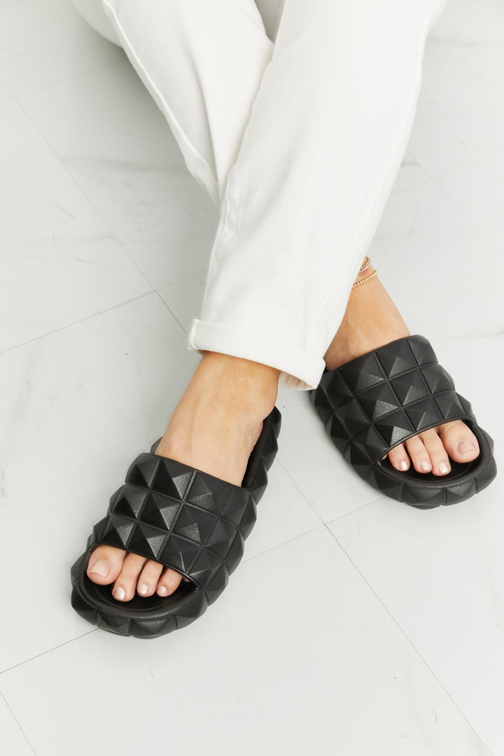 Legend Let's Chill 3D Stud Slide Sandal-Trendsi-Black-6-[option4]-[option5]-[option6]-[option7]-[option8]-Shop-Boutique-Clothing-for-Women-Online