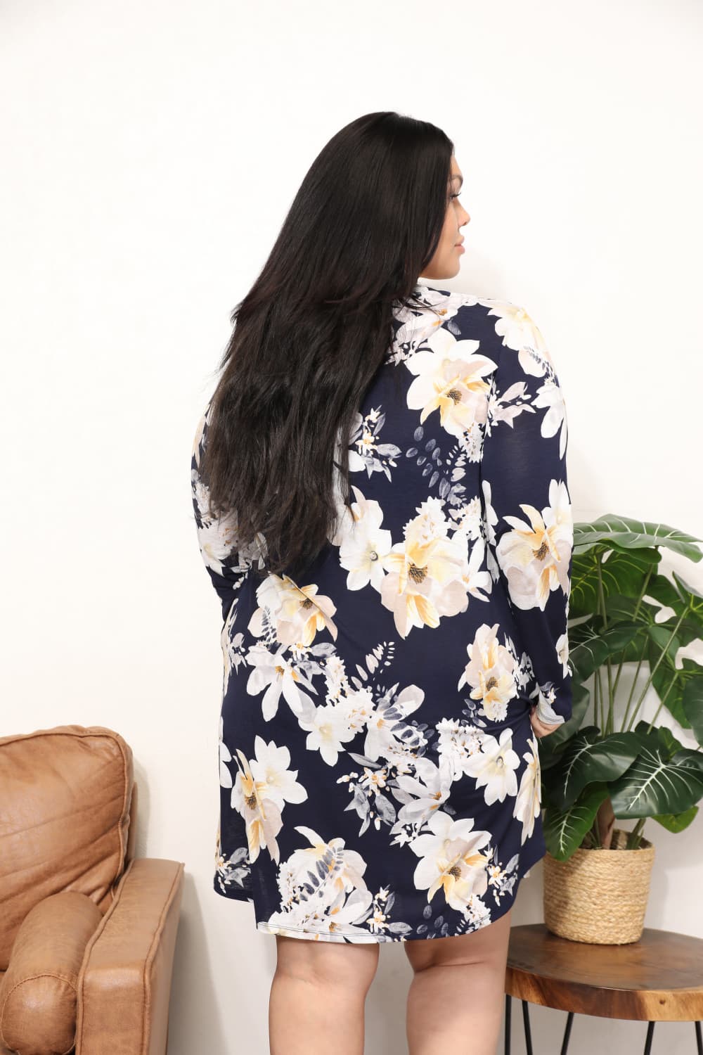Sew In Love Flower Print Shirt Dress-Trendsi-[option4]-[option5]-[option6]-[option7]-[option8]-Shop-Boutique-Clothing-for-Women-Online