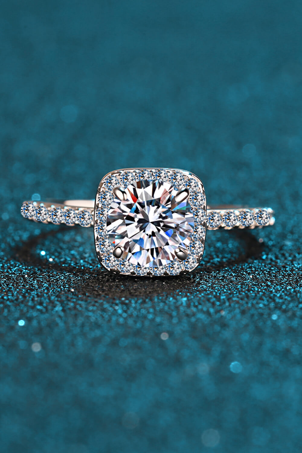 Square Moissanite Ring-Trendsi-[option4]-[option5]-[option6]-[option7]-[option8]-Shop-Boutique-Clothing-for-Women-Online