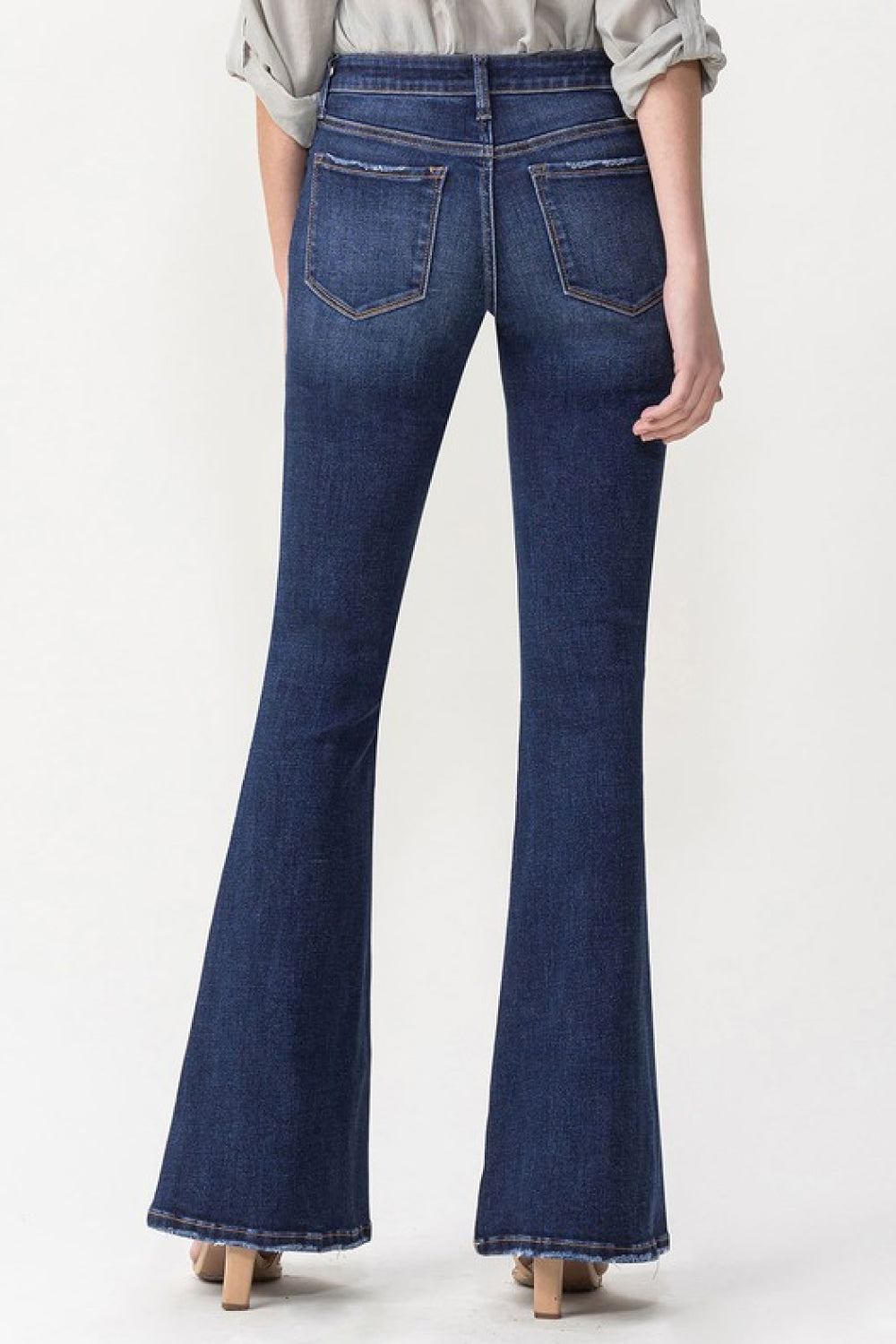 Lovervet Joanna Midrise Flare Jeans-Trendsi-[option4]-[option5]-[option6]-[option7]-[option8]-Shop-Boutique-Clothing-for-Women-Online