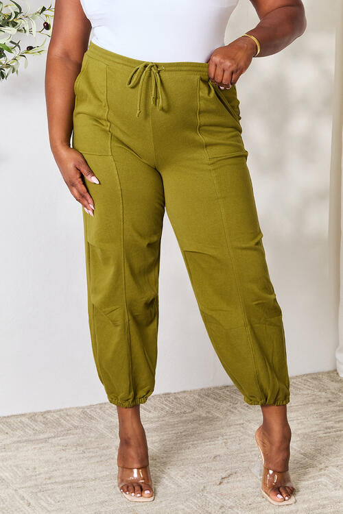 Culture Code Drawstring Sweatpants with pockets-Trendsi-True Moss-S-[option4]-[option5]-[option6]-[option7]-[option8]-Shop-Boutique-Clothing-for-Women-Online