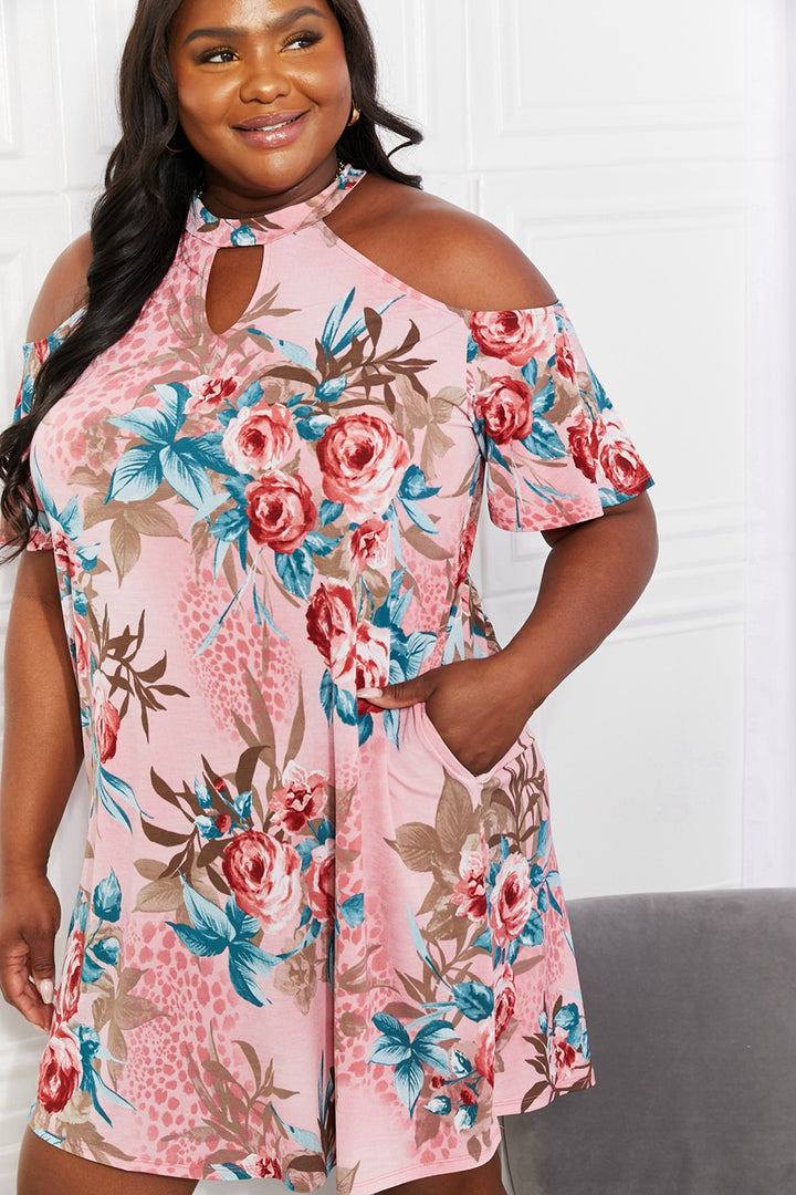 Sew In Love Fresh-Cut Flowers Cold-Shoulder Dress-Trendsi-[option4]-[option5]-[option6]-[option7]-[option8]-Shop-Boutique-Clothing-for-Women-Online