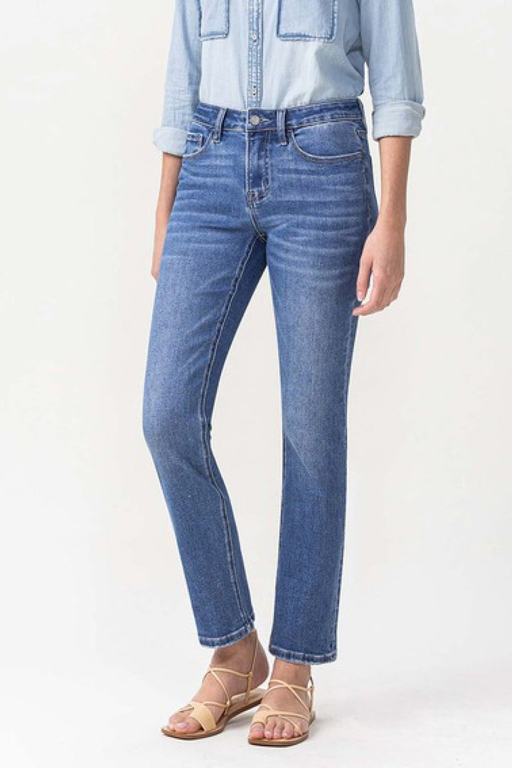 Lovervet Maggie Midrise Slim Ankle Straight Jeans-Trendsi-[option4]-[option5]-[option6]-[option7]-[option8]-Shop-Boutique-Clothing-for-Women-Online