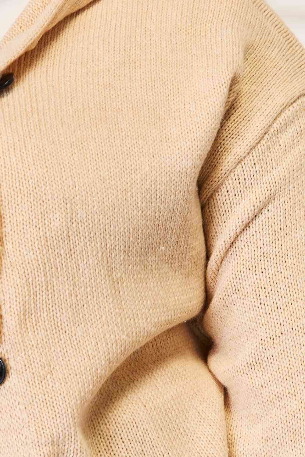 Woven Right Button-Down Long Sleeve Hooded Sweater-Trendsi-[option4]-[option5]-[option6]-[option7]-[option8]-Shop-Boutique-Clothing-for-Women-Online